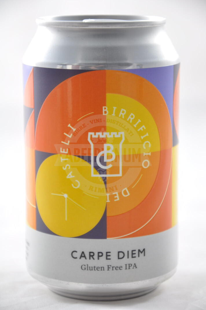 Birra birrificio dei castelli carpe diem gluten free lattina 33cl