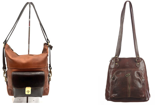 Zaini donna convertibili 2 in 1 da borsa a zaino in un secondo 0